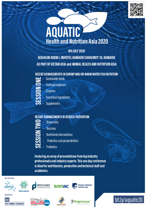 Aquatic VICTAM and Animal Health and Nutrition Asia 2022